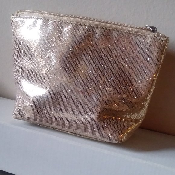 SPARKLE MAKE UP POUCH  NWOT  NEVER USED!  PERFECT! - Picture 2 of 5